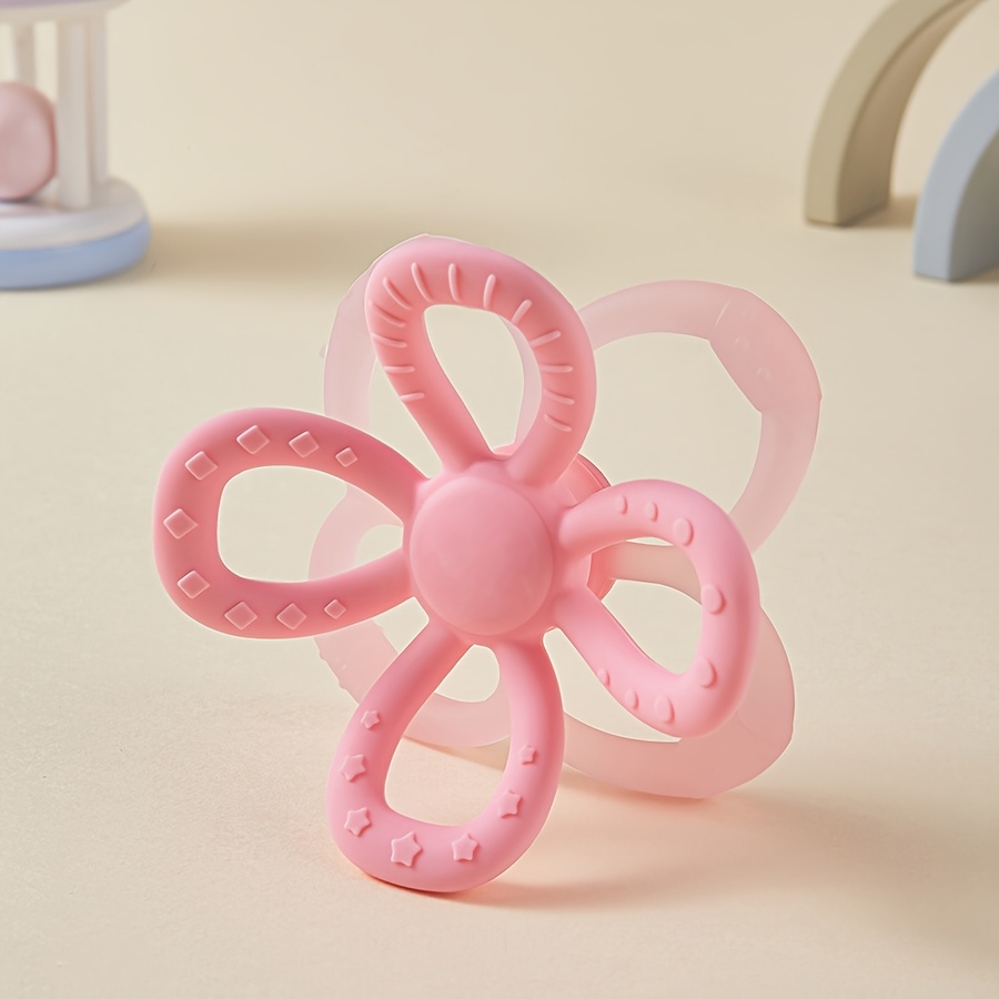 SAIDAH Soft Silicone Teether Ball for Infants