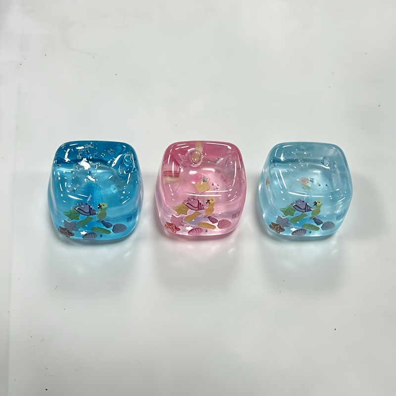Image of 3pcs Of Interesting Marine Squeeze Blocks, Prizes For Children's Toys, Suitable As Party And Birthday Gifts Packages, School Awards, In Random Colors