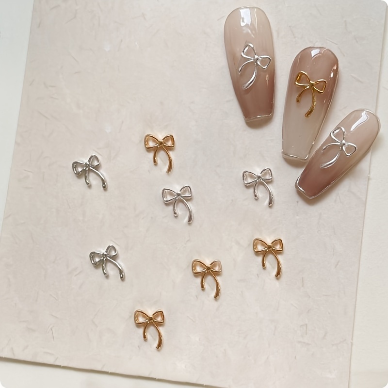 

30pcs Metal Bow - , & Art Decorations For , Feet &