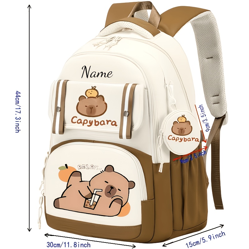 TEMU personalizzato con , tessuto confortevole, con spallacci regolabili, materiale in nylon, tasche multiple divise, grande capacit�, per l'uso il a