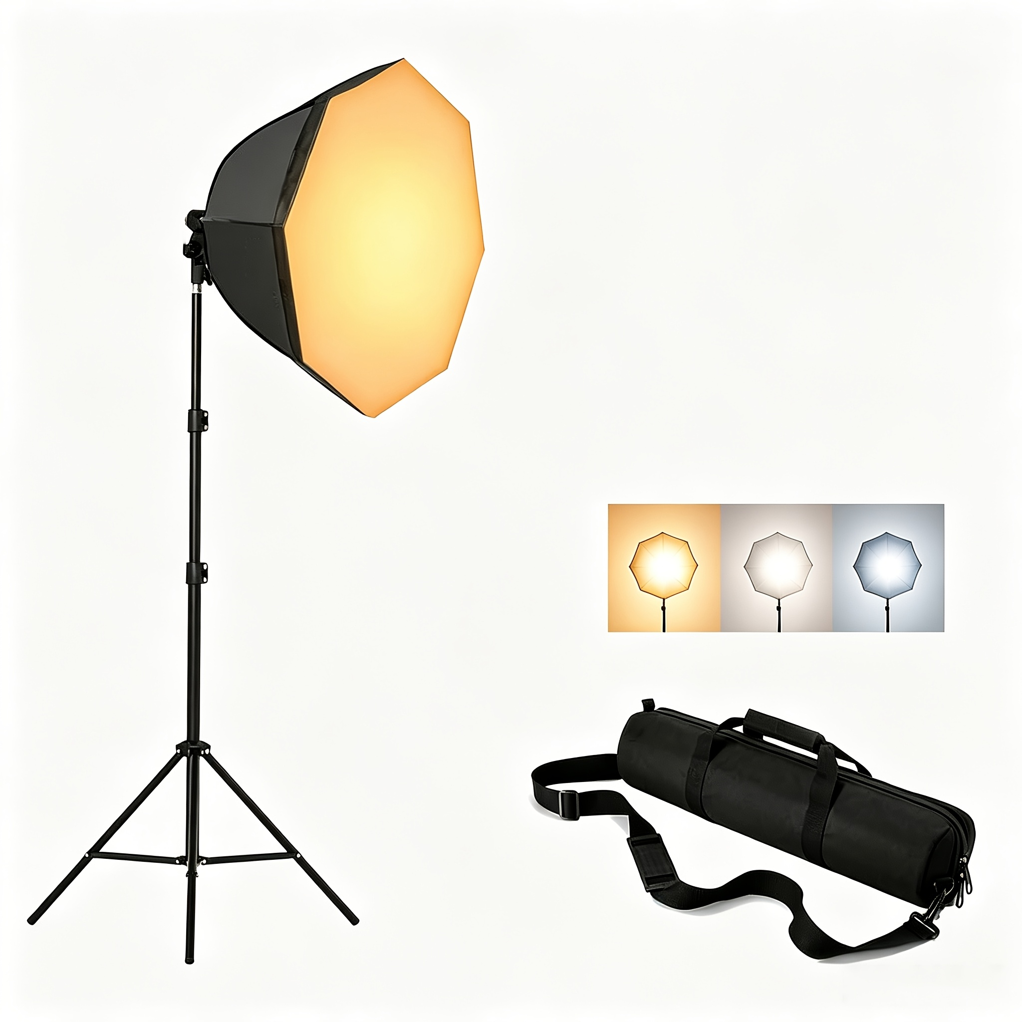 lightbox soft box per foto per fotocamera e telefono, modificatore di luce da studio portatile Dettagli dell'articolo 0