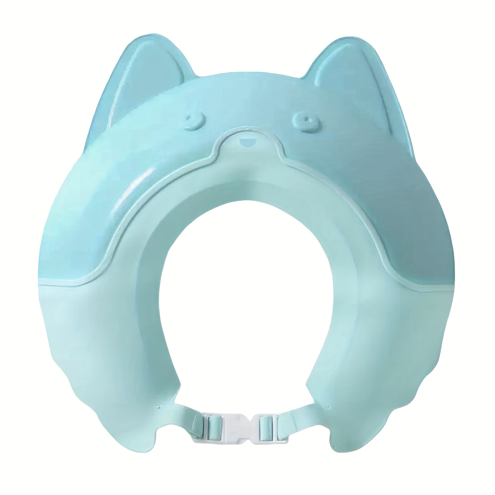 Image of 1pc Bath Shower Shampoo Cap, Material With Waterproof Brim, Adjustable Head , Prevents Water From Entering , Ideal Christmas And Thanksgiving Gift
