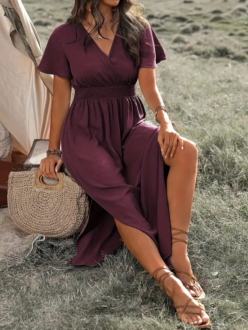 Casual Dresses Plus Size Sun Dresses Canada Elegant A-line Hollow Long Dress For Women, 100% Casual Dresses Plus Size Sun Dresses Canada Elegant A-line Hollow Long Dress For Women, 100%
