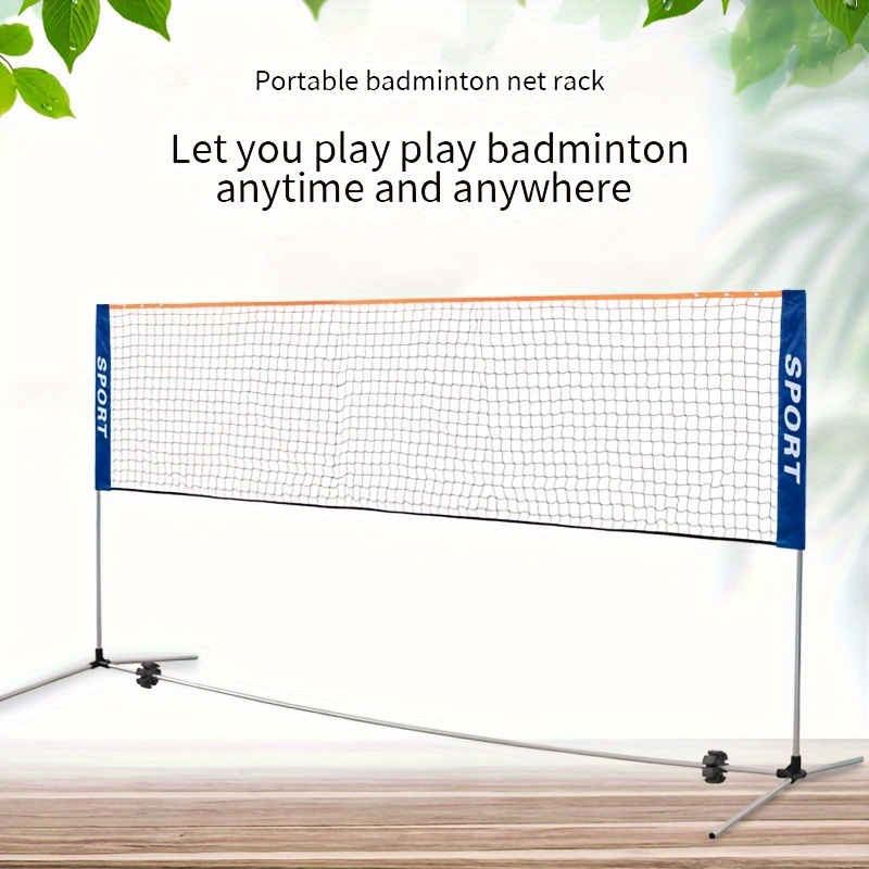 SEGAWE Portable Badminton Net With Stand – Height Adjustable, Tennis/Volleyball Combo, Carrying Bag