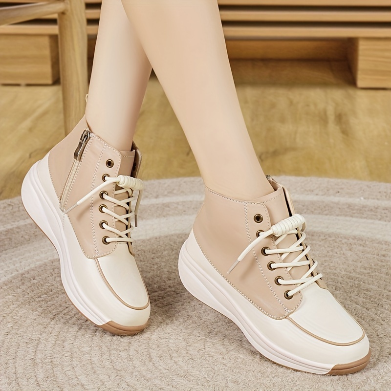 women's casual sneaker boots