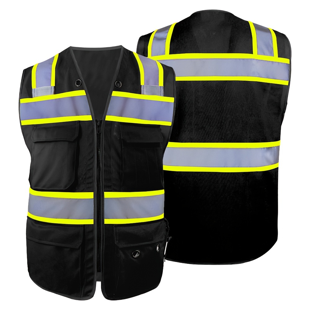 

Jhpazuja For Men 4 Reflective V- Tactical Vests For Phone Small Pencils