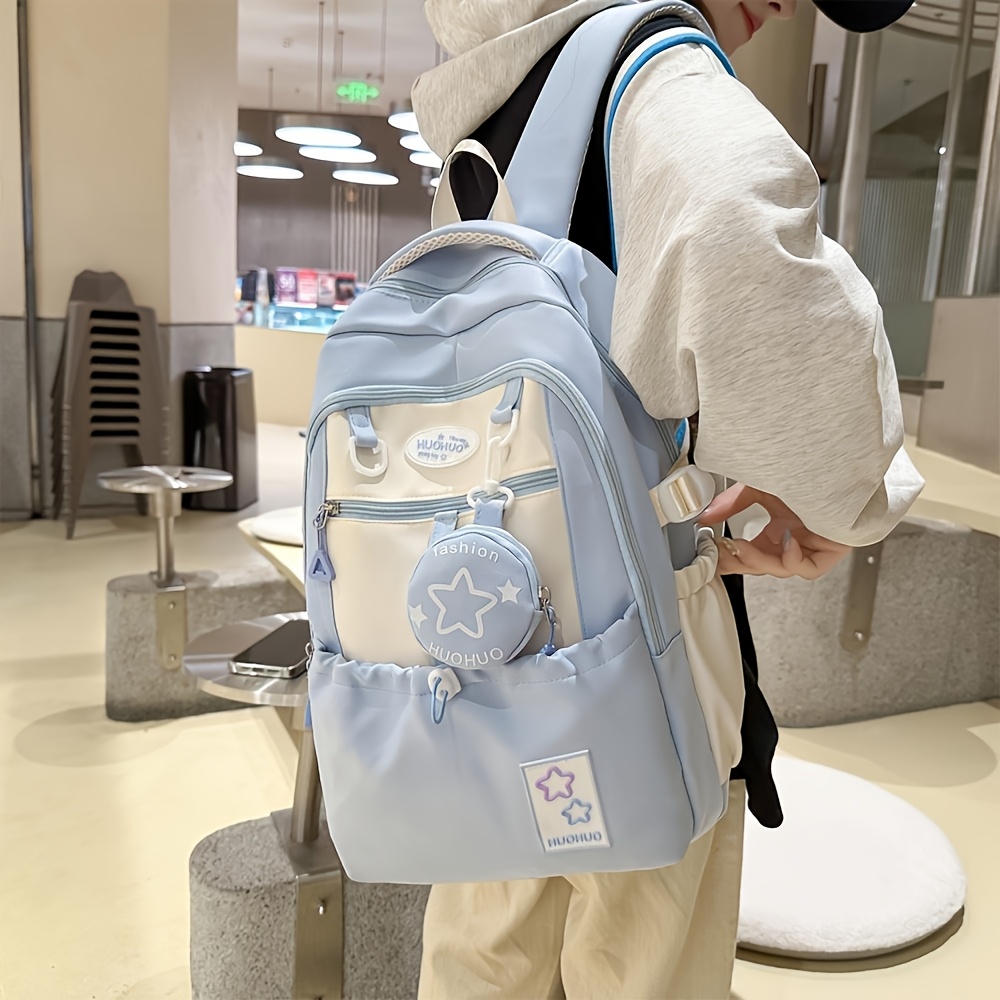 

Book Bag For Junior High School Girls, Cute And Light Travel Backpack With A , Original Backpack For High School Students