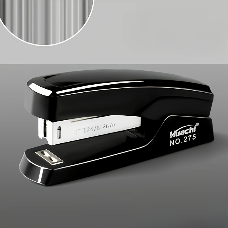 

Manual Desktop Stapler - 3 Colors, Office And School Use, Thick Layer Stapling, Large Capacity, Labor-saving Design