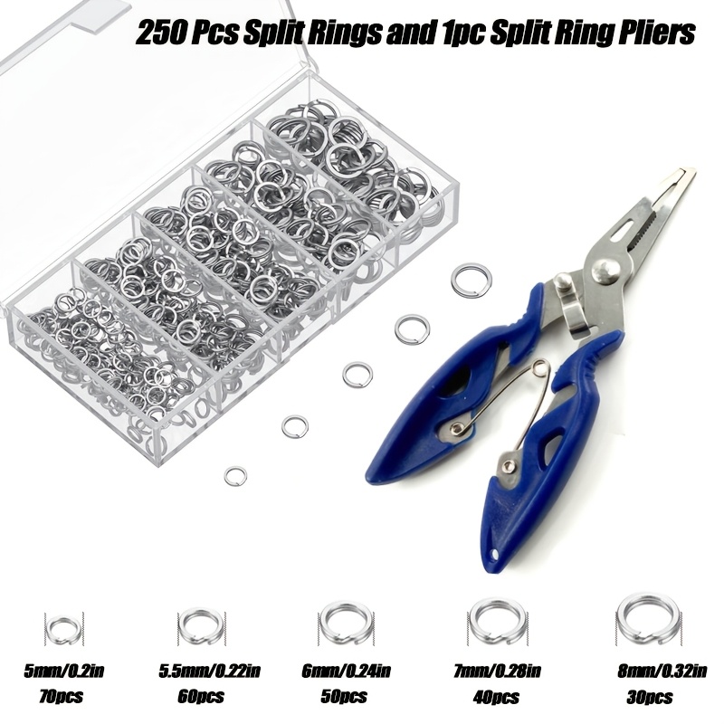 fishing split ring sold on Temu United States