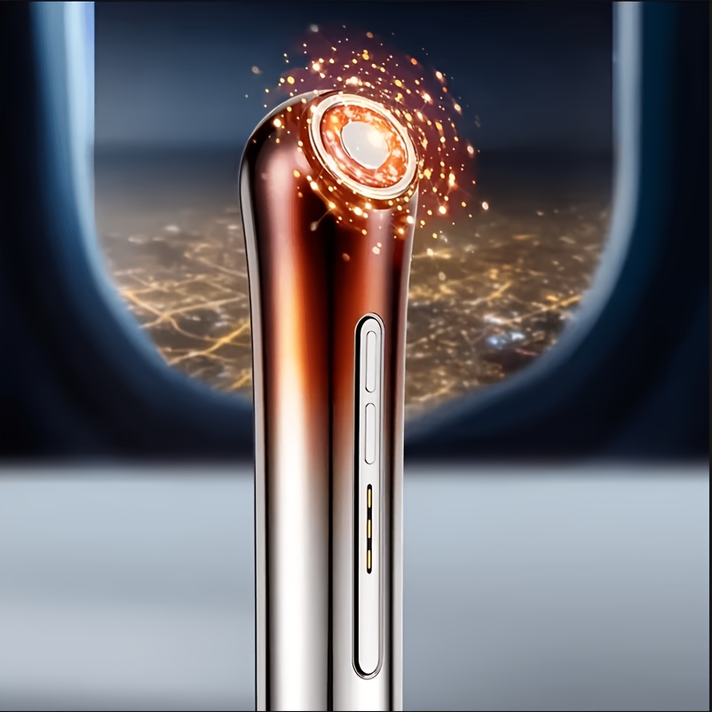   multi functional portable vibration facial skincare device multi functional usb charging essence infusion suitable for in flight beauty modern skincare gadget   for home use a   for at home skincare v line Product details 6