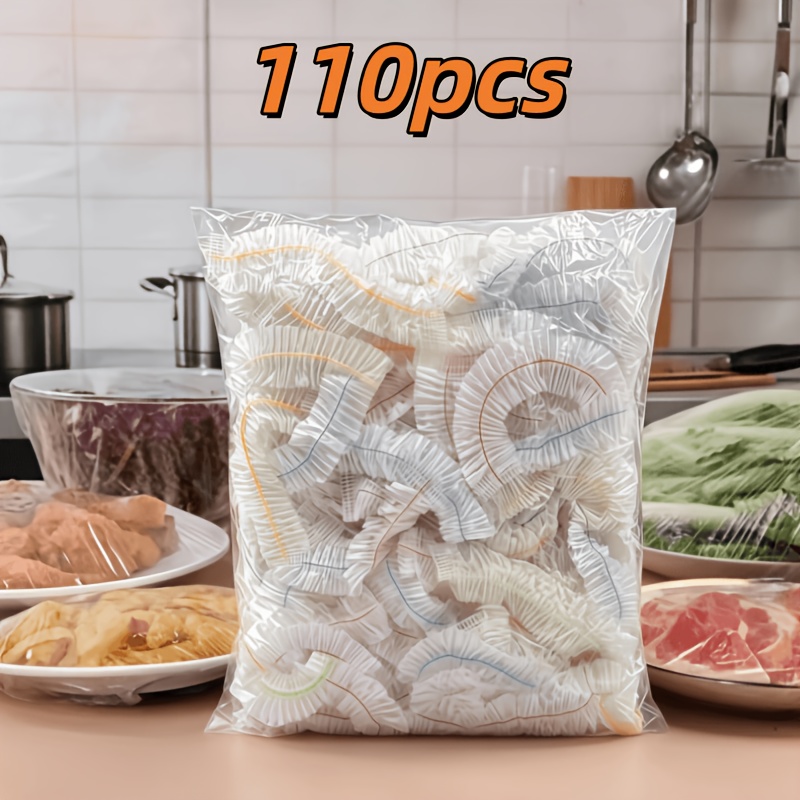 TEMU 110 pz di Pellicola Alimentare Colorata, Mantiene il Cibo e Trattiene l'Umidit�. Adatta per e Preparazione del , per Famiglie Indaffarate e Chef