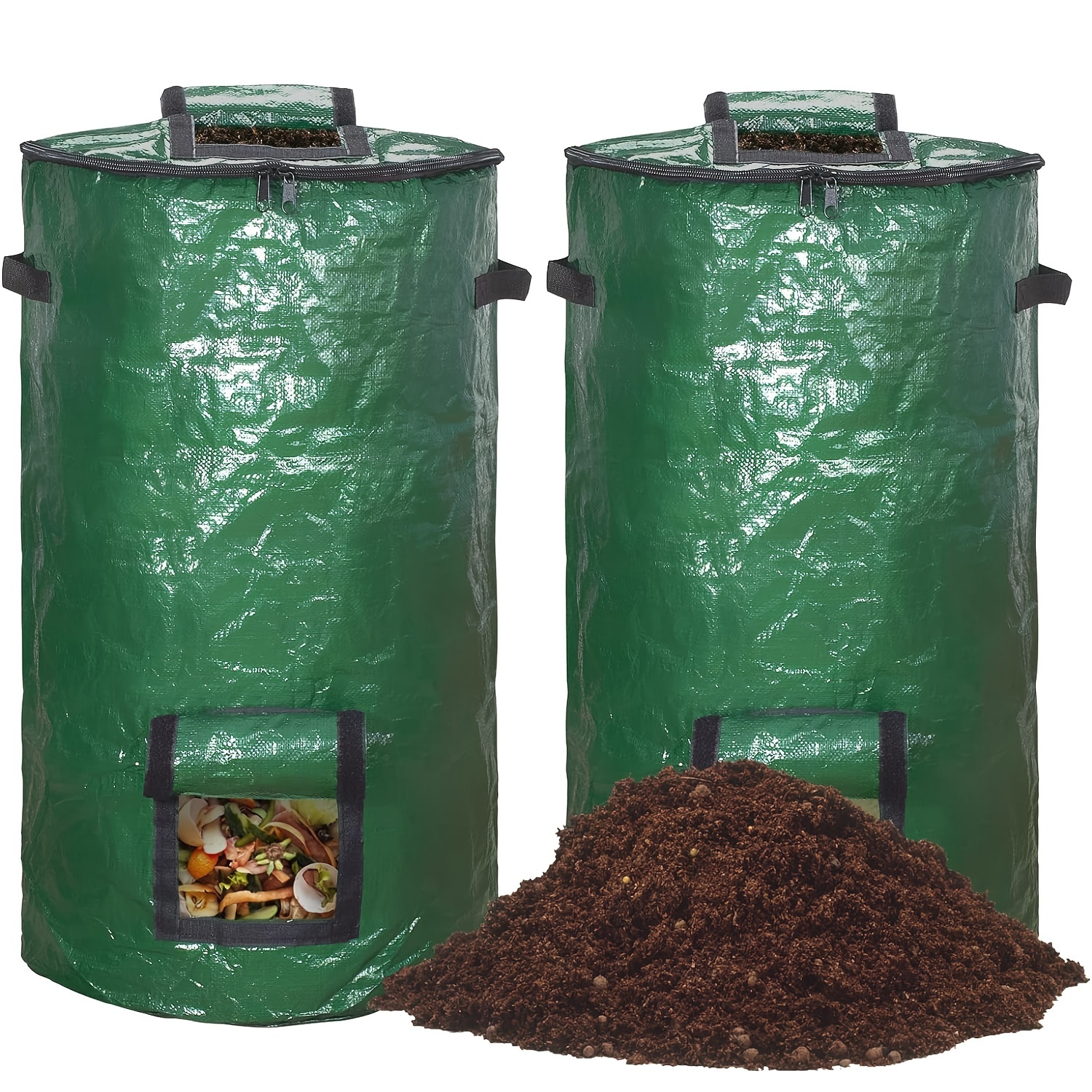 

2pcs 15-gallon Reusable For - Pe & Planting