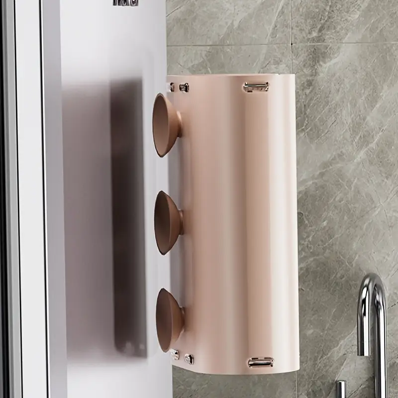 wall mounted tissue holder plastic non marking hanging paper towel dispenser for kitchen bathroom and car Product details 4