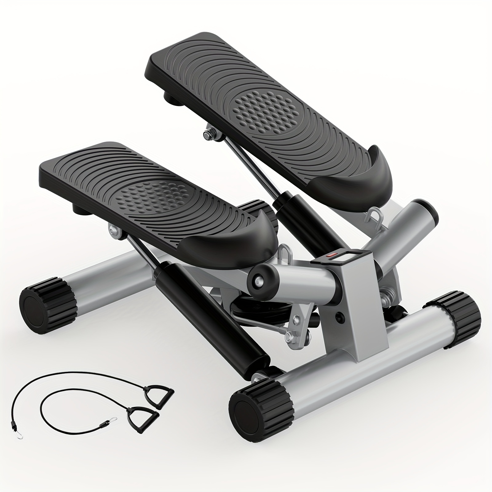 TEMU Mini Stepper With , Twist Stair Steppers For Exercise At Home, Portable Full Body Workout Stepper Machine Adjustable Foot Stepper For Fitness - Ideal Gift For Halloween And Christmas