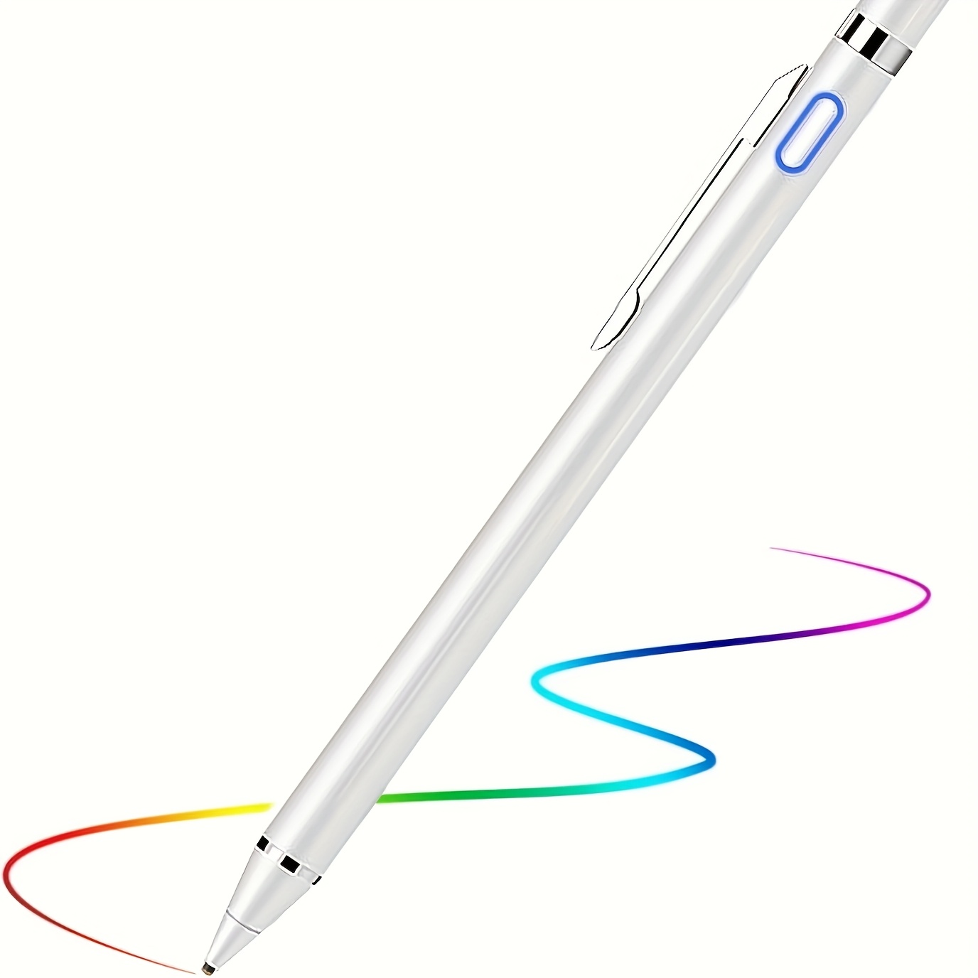 TEMU Tip Stylus Pen Compatible For,, Android - Tip, , Usb-rechargeable Stylus With & , Lightweight For Tablets/smartphones, For Smartphones, For, For
