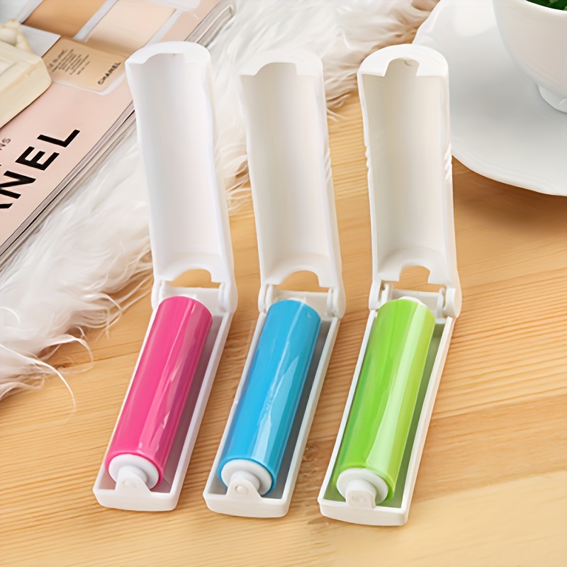 

Compact & Portable Lint Roller With Washable Refill - Foldable, Clothes Remover For Travel & Use, Mini, Clothing Removal, Brush