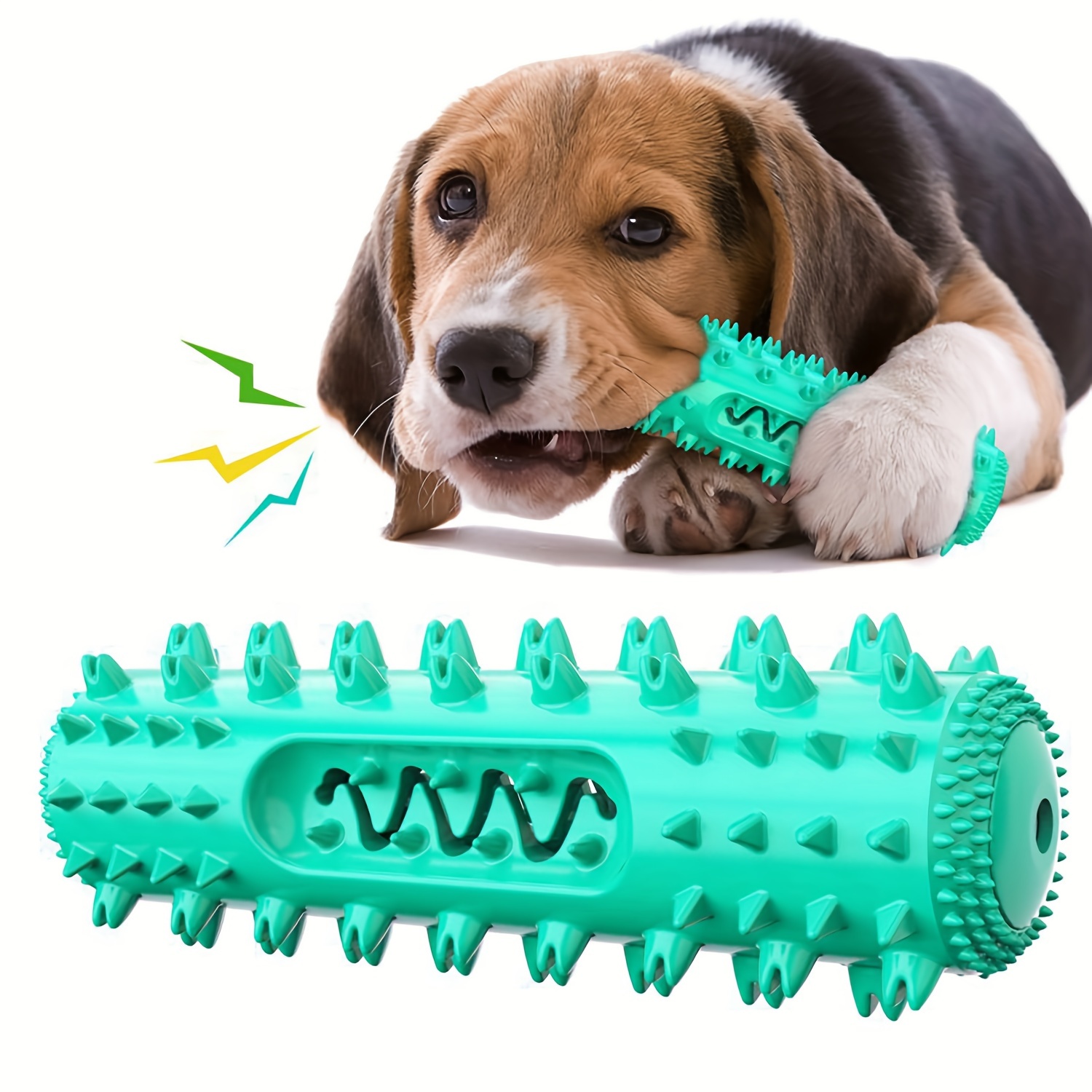 

Pet Dog Toy Teething Toothbrush, Vocal Toys, Gnawing Teeth Cleaner Stick, Summer Floating Dog Toothbrush, Gum Health