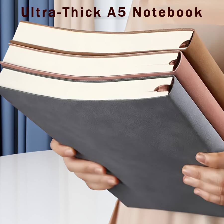 

A5 Ultra- Notebook With 360 Pages, Premium Eye-friendly Paper, Soft Cover, Water-resistant, Personalized, English Text, Includes Notes - Ideal For School And Office Use