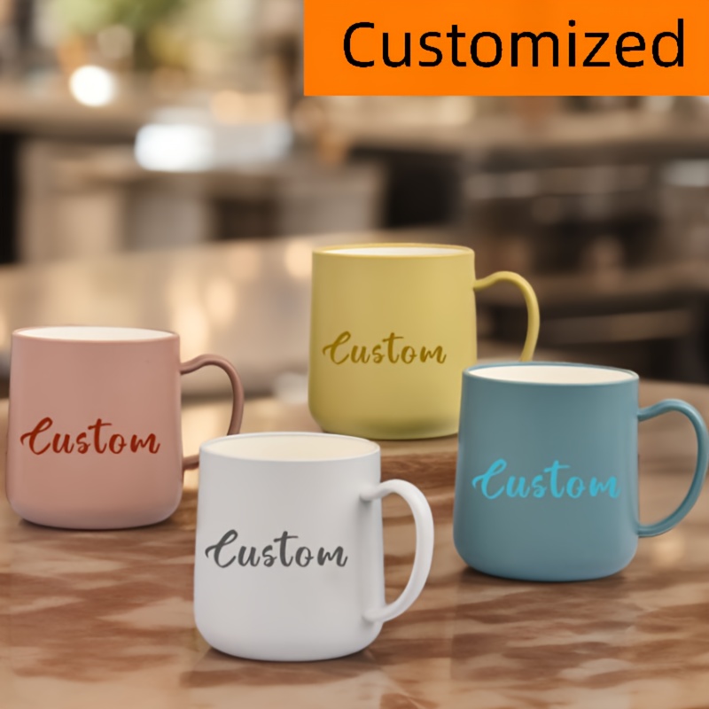 customizable solid color mouthwash cups with handles minimalist morandi style toothbrush holders made of thick material suitable for couples dorms home use hotels and travel unique colorful and stylish
