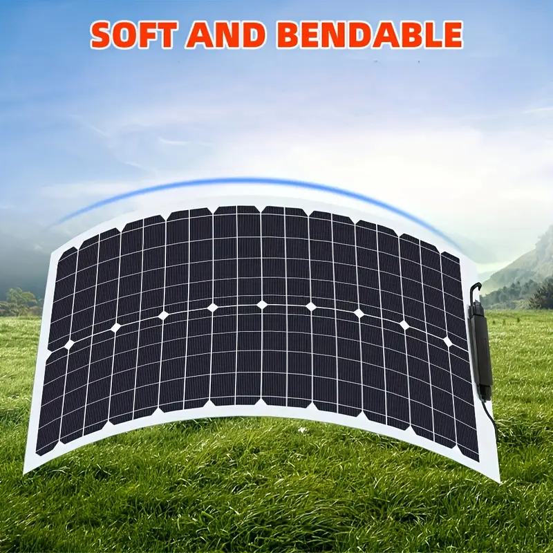 portable 200w high- monocrystalline solar panel kit with adjustable semi-flexible design & usb-c/ output - lightweight foldable solar charger for cpap, rv, home, camping, emergency backup power, off-grid systems, tablets, laptops, phones - ideal christmas gift (battery not included), solar panel portable, solar panel with built in battery, solar accessories, solar panel for power station, solar charge controller, camping power supply, rv , durable exterior Product details 0