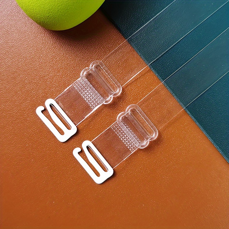 2pcs Transparent Shoulder Straps, Invisible Adjustable Underwear Straps, Women's Lingerie & Underwear Accessories