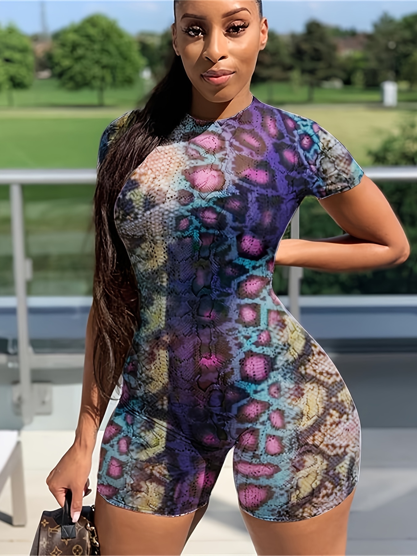 Dinosaur Print Dinosaur Jumpsuit Womens NSLGXD Cute Halloween