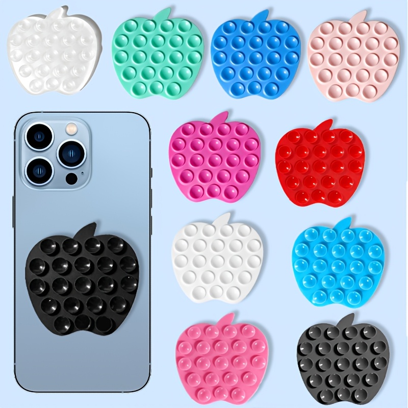 Fruit-Shaped Silicone Suction Cup Phone Stand, Multifunctional
