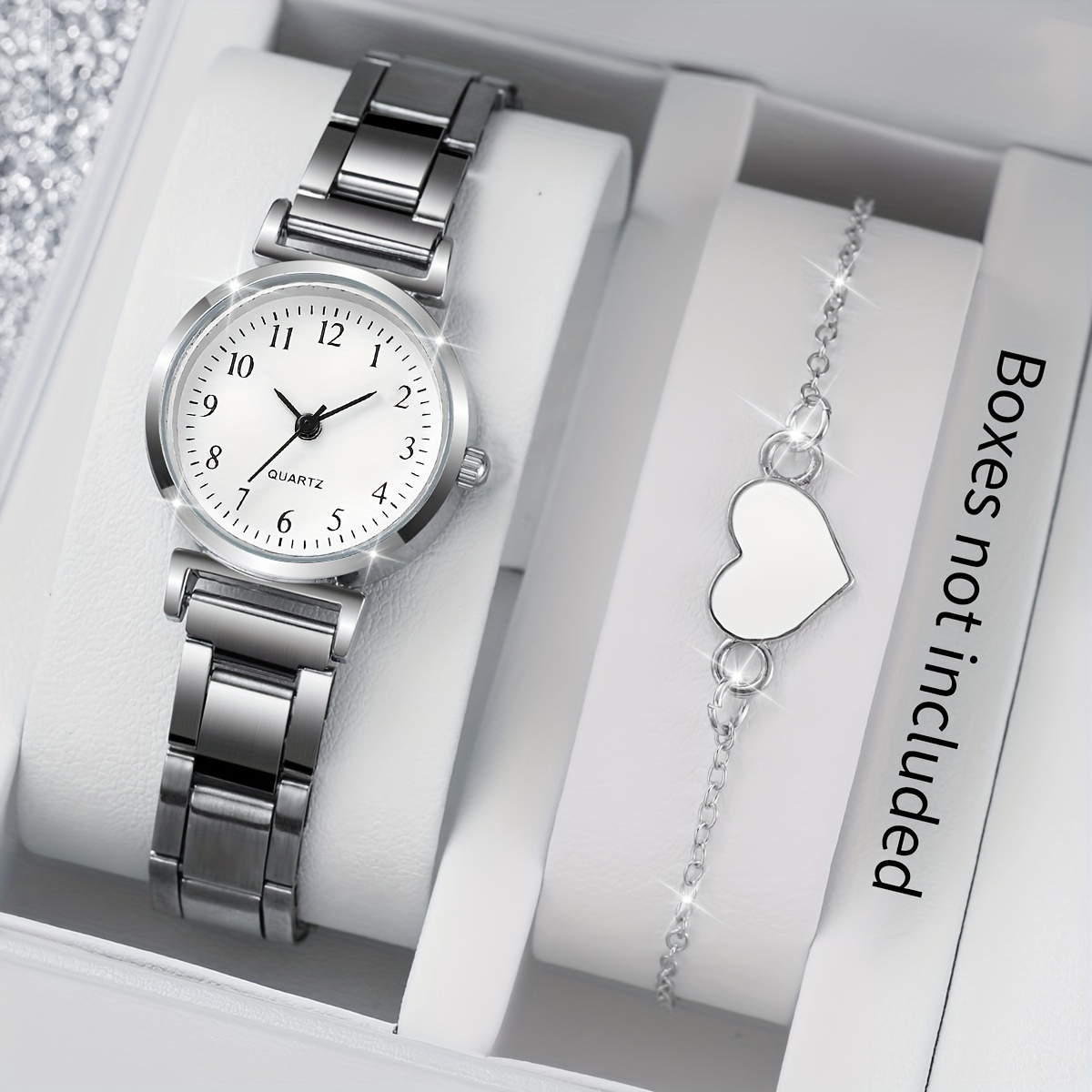 juego piezas reloj pulsera moda mujeres esfera redonda Temu