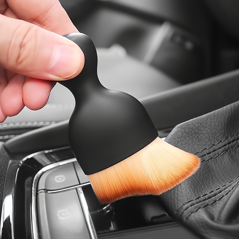 TEMU Cleaning Car Detail Areas, Soft Bristle Multi-functional Interior Dusting Tool, Deep Cleaning, Car Wash Brush, Car Wash Equipment Brush, Car