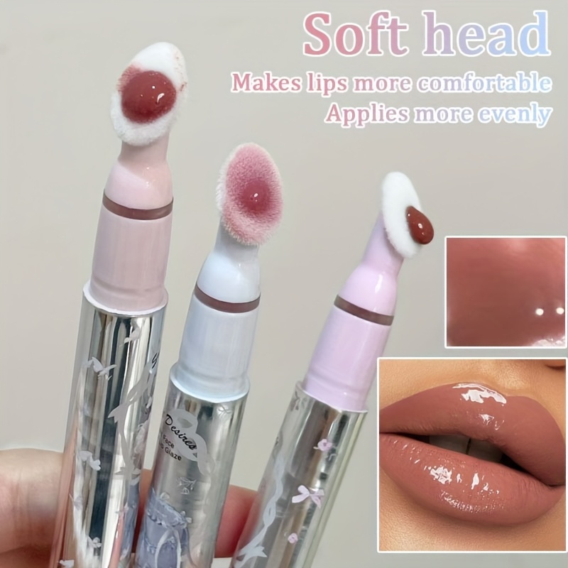 glossy   moisturizing lip gloss   hydrating and easy to apply forms a film for a watery jelly lip look no makeup look effect true to color   mothers day gift birthday gift valentines day gift concert party
