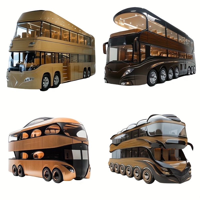 

Four-in-one Technology-inspired Double-decker Bus With High Film, Double-sided Printed Decals, -resistant Decals, Motorcycle Decals, Car Bumper Decals, And Body Decoration Decals.