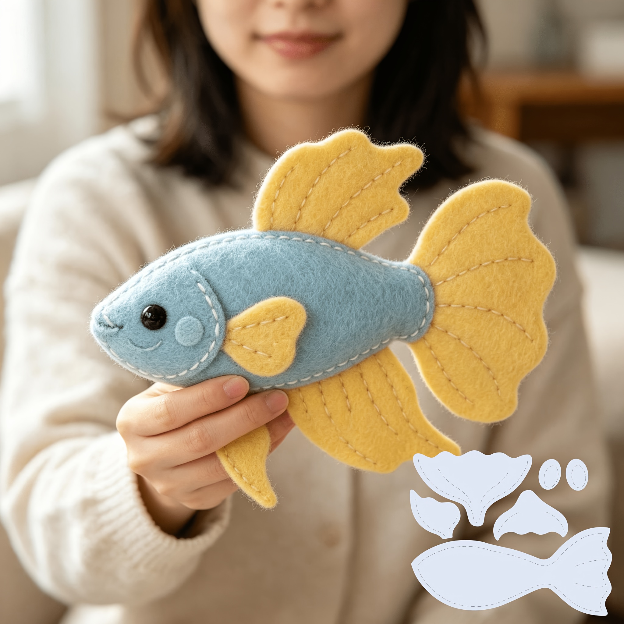 TEMU 1 Set Of 6 Handmade Whale Doll Templates, Art Decoration Templates, Reusable Painting Templates, Used For Handmade, Painting, Canvas, , Home