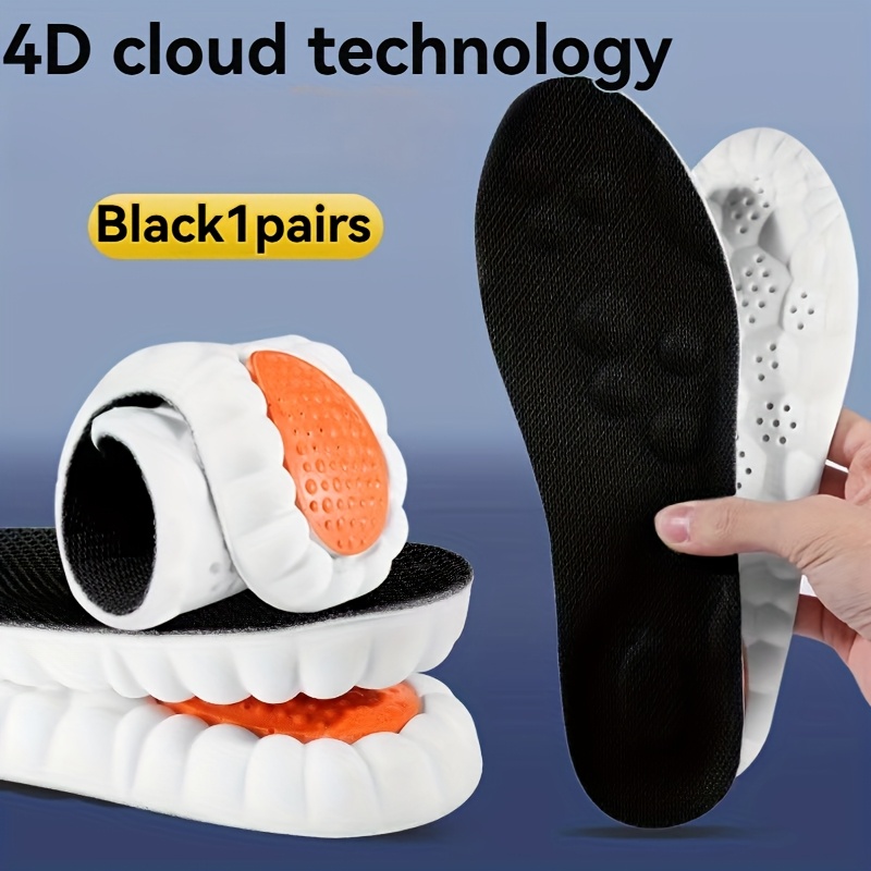 E-shop 1 Paar Einlegesohlen, Fußgewölbestütze, Weich und Bequem, Memory Foam, -Einlegesohle für Langzeit-Stehen, Geeignet für Freizeitschuhe, Sneaker,