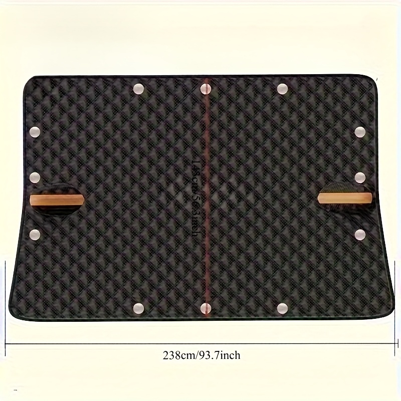 TEMU Copertura Auto 12 Magneti - Multiuso, Parasole Estivo, Protezione Inverno , per Uso Esterno e Interno, Copertura Protezione Solare, Copertura