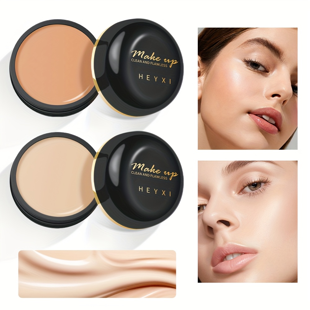 HEYXI Waterproof And Sweat-Proof Concealer Cream, Tattoo Cover-Up Cream, Long-Lasting Foundation, 15G Natural Makeup Effect, Suitable for All Skin Types, High Coverage Cream - Image 8