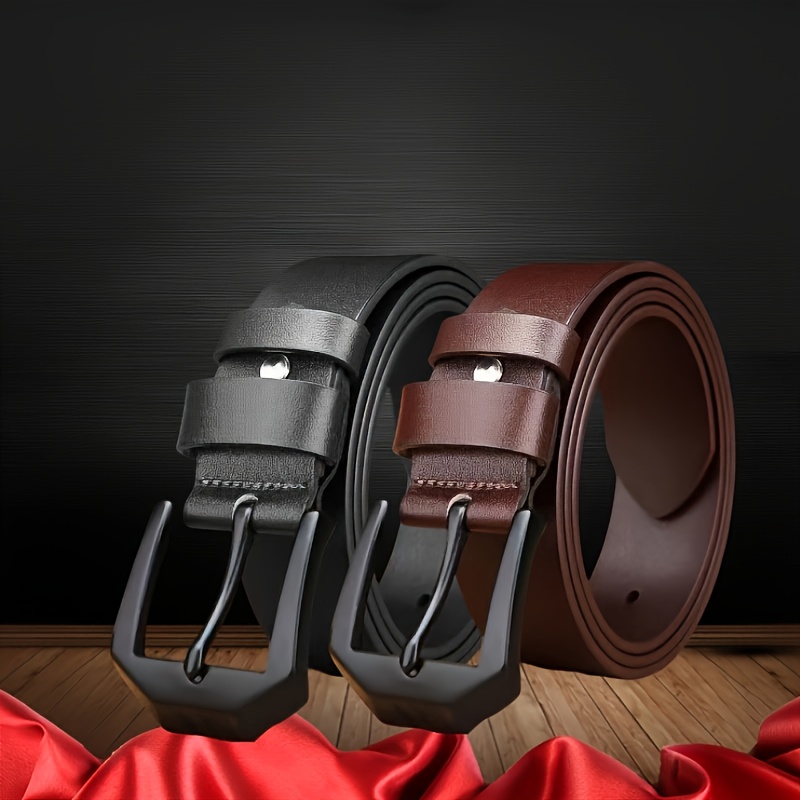 

Ceinture en Similicuir pour Homme avec Boucle Automatique - Élégante et Marron, Polyvalente pour Décontracté ou , Matériau PU , Ceinture Stylée|Ceinture |Ceinture en Similicuir