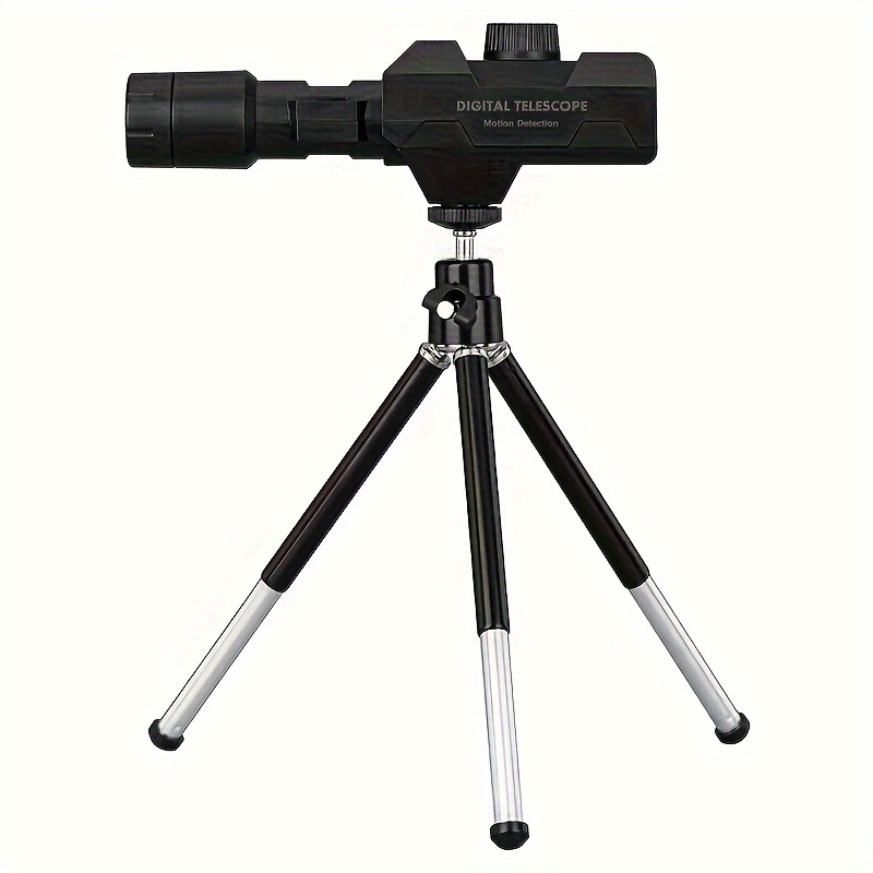 TEMU Wyjw007 Electronic Telescope Monocular 70x Wireless Electronic Telescope Cell Phone Telescope-black-1pc