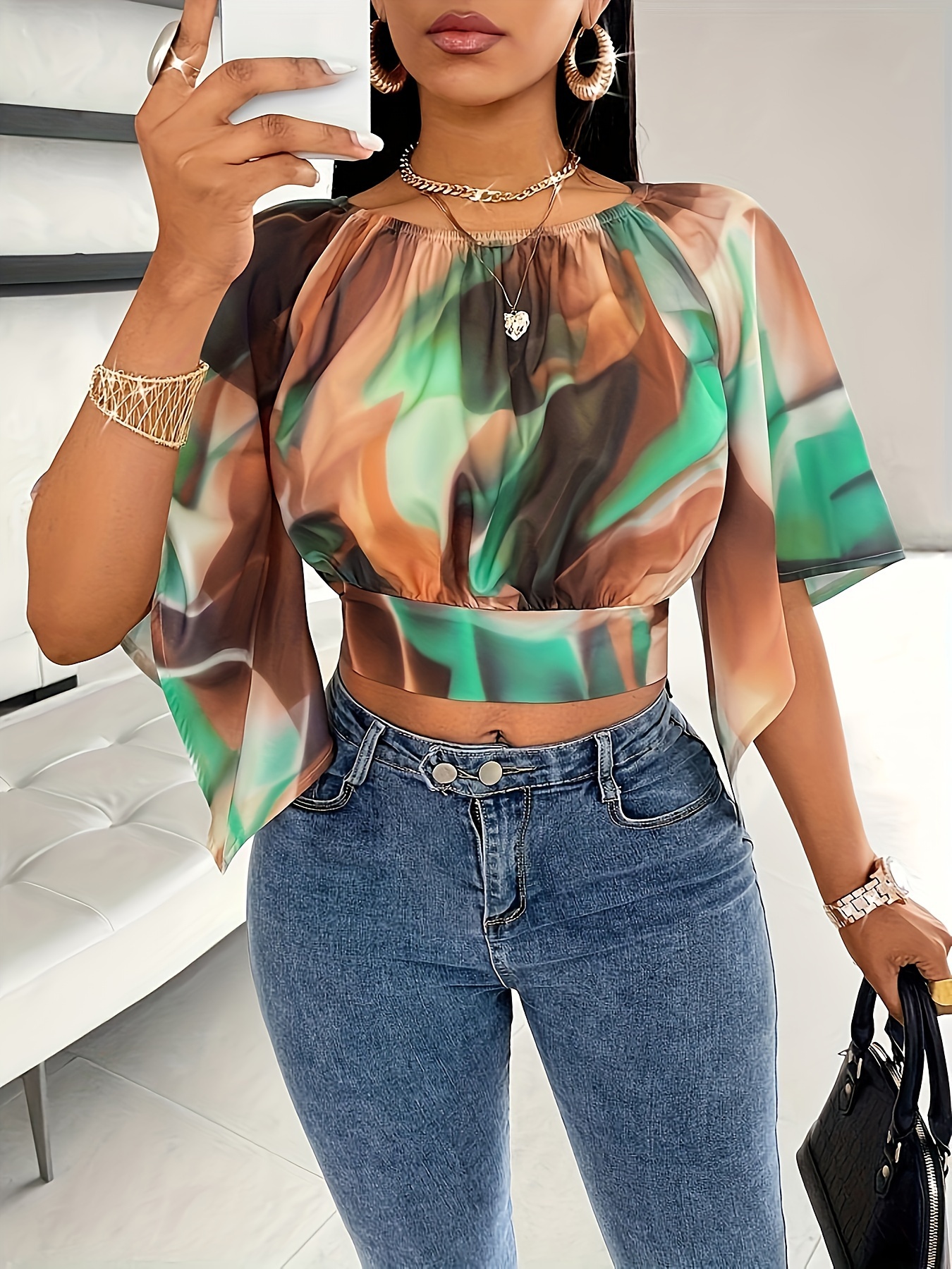 Satin blouse