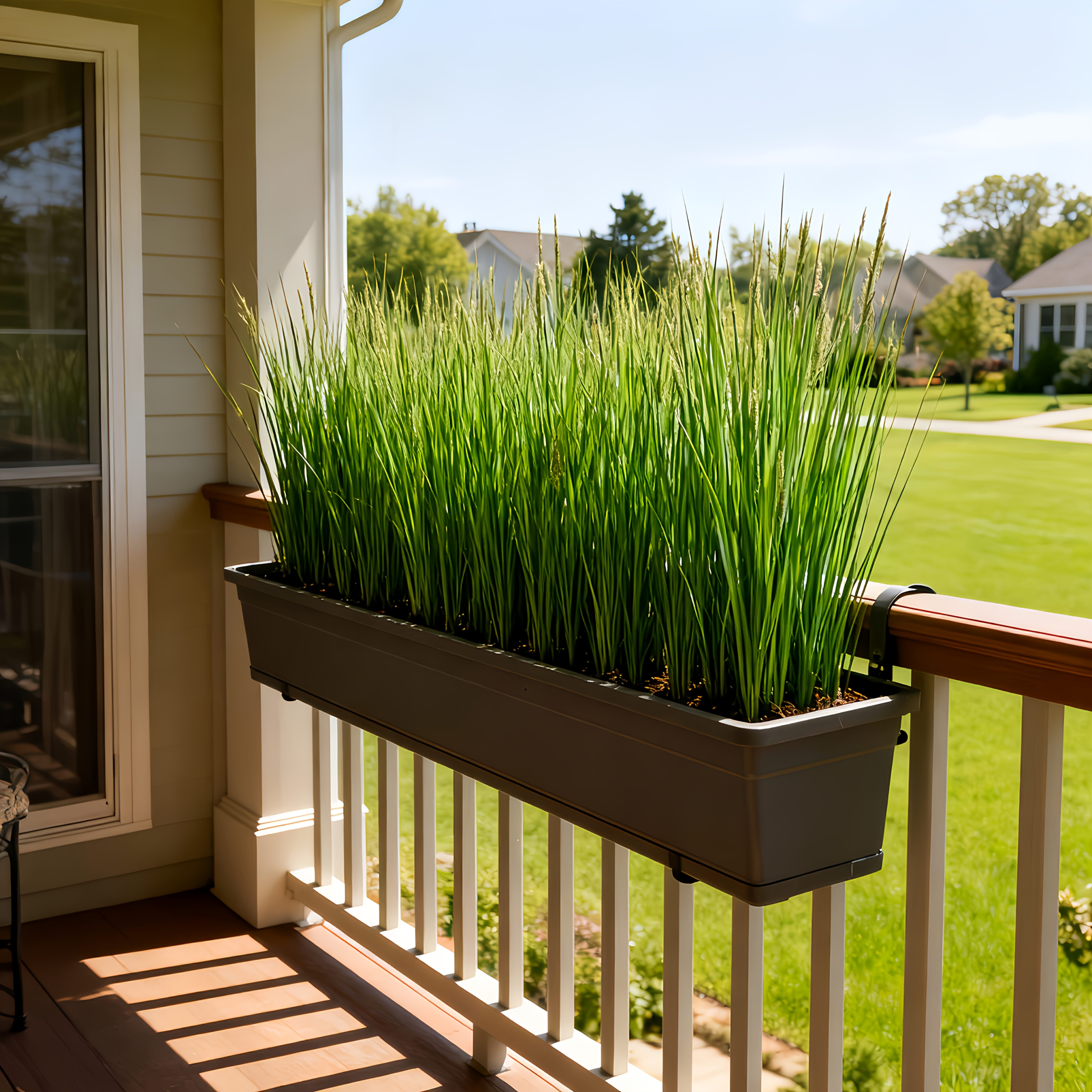 6-Pack 27.55-inch Artificial Pampas Grass Plants | Vibrant Green Leaves, Ideal for Indoor/Outdoor Decor, Perfect for St. Patrick'S Day, Valentine'S Day, Easter, Mother'S Day, Spring Decor, Wedding Decor, Garden, Porch, Windowsill