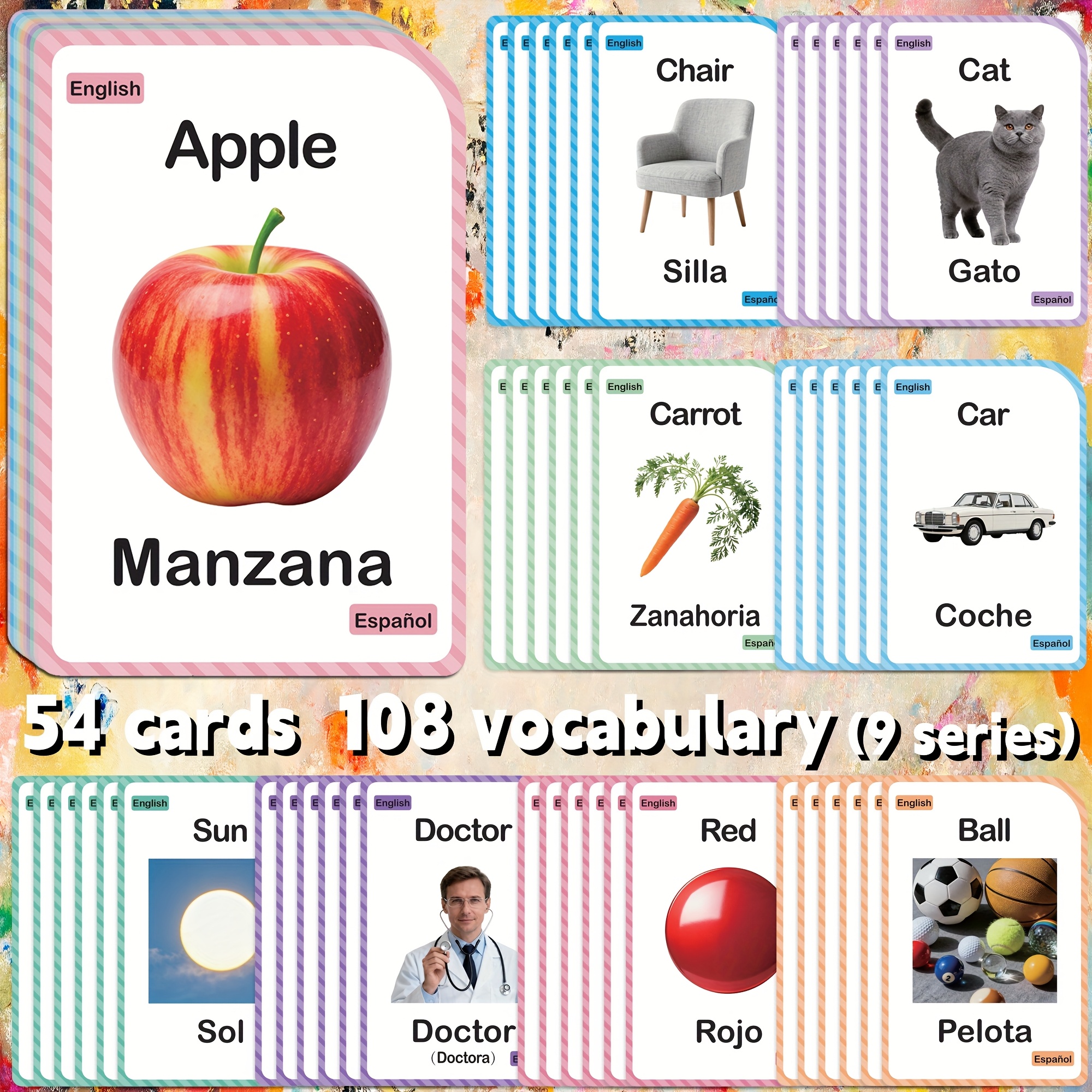 spanische sprechende lernkarten - Temu Deutschland, image size:2000x2000