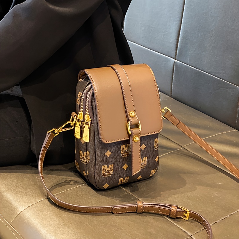 

Fashion Pvc Cellphone Bag, Mini Trendy Crossbody Bag, Women's Casual Handbag, Shoulder Bag & Purse