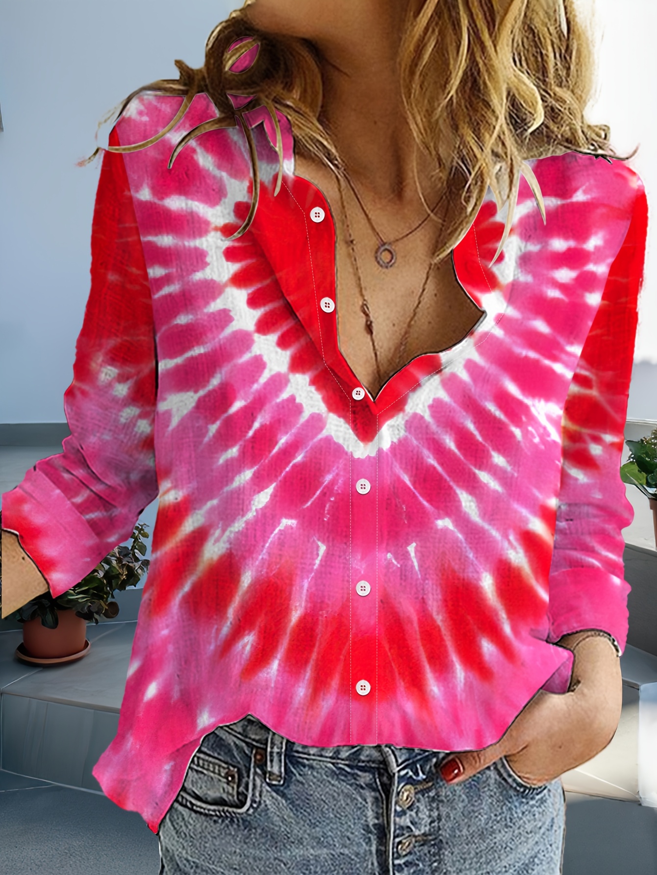 tie dye heart shirt