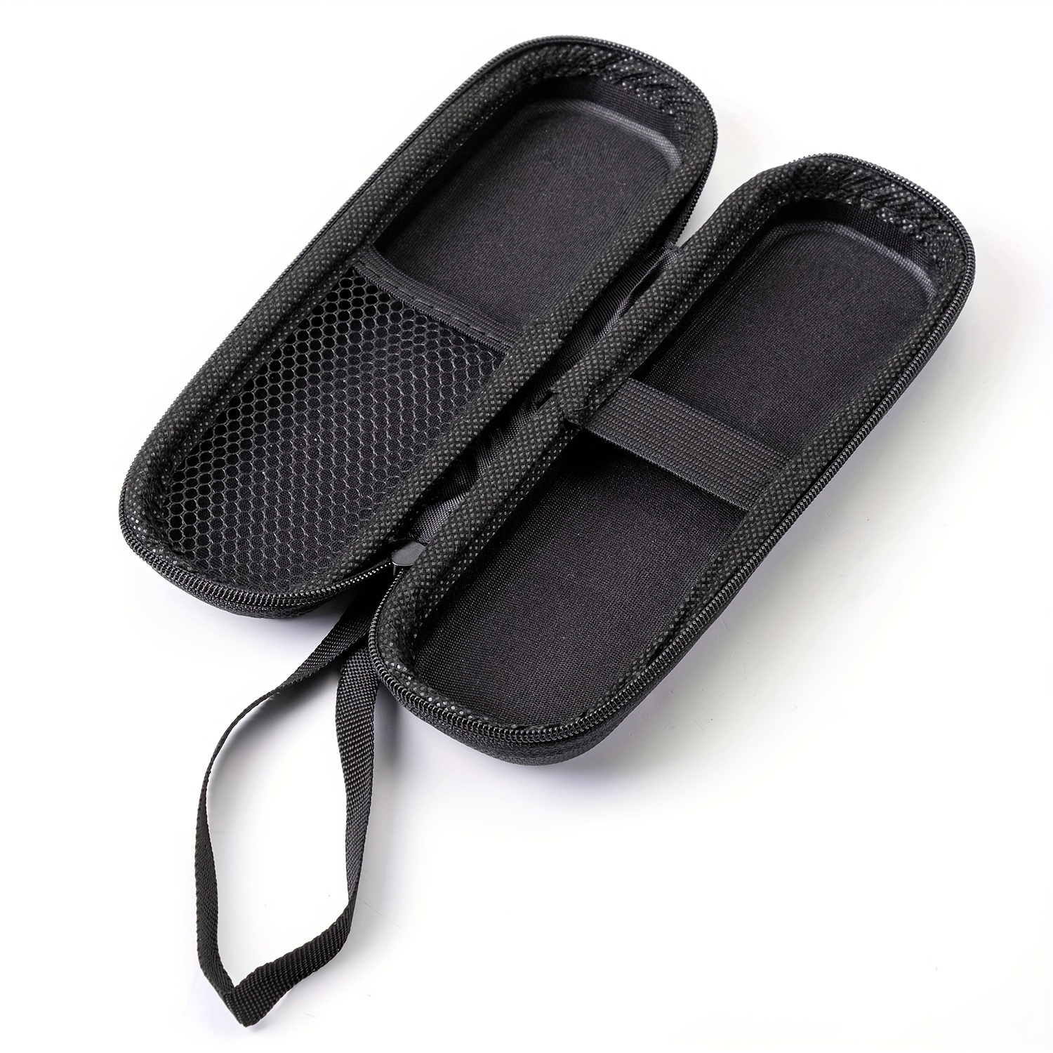 Image of 1pc Shaver Blade Inner Bag, Suitable For 1/2pcs Retro Shaver Boxes Storage Bag, Eva Hard Shell, Perfect Companion For Shaver, Storage Bag Sold, Shaver Not Included