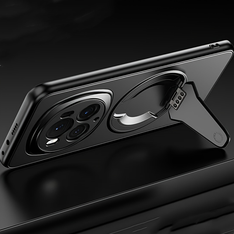 TEMU Phone Case: New Matte Texture Phone Case. Suitable Magic 7/magic 7 Pro/magic 6/magic 6 Pro Mobile Phone Case, Innovative Stand, Lens Protection,