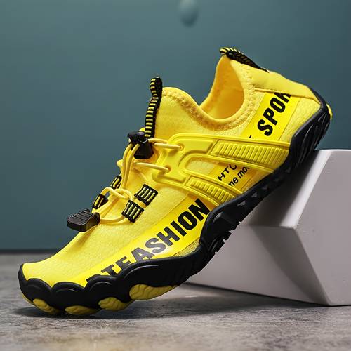 item picture mens quick shoes for aquatic sports breathable five finger beach swimming and snorkeling shoes outdoor fishing slip resistant wear resistant creek shoes gym and yoga shoes large size multifunctional mens footwear