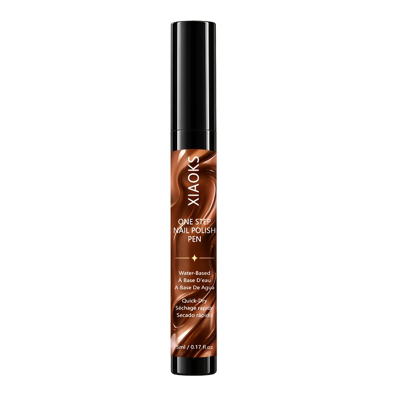 Image of Nail Polish Pen, , No Baking Quick Dry, Fast Film , Safe Formula, Alcohol-free And Odorless, Beginner-friendly, Full Coverage In 1 Stroke, And Smooth Coloring, Long-lasting End, And Brightening