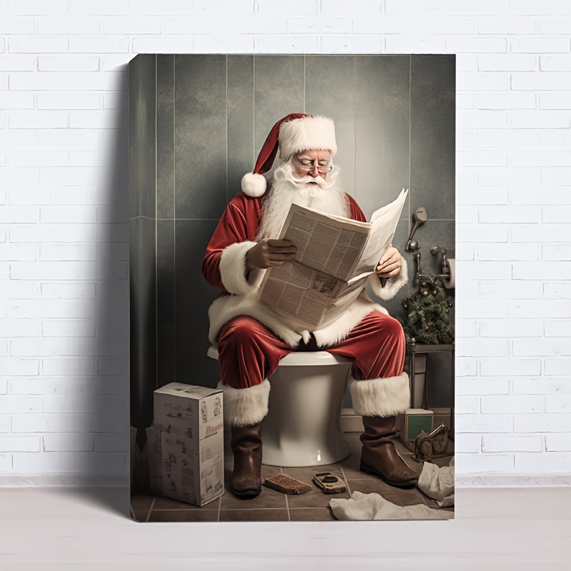 

- Humorous Bathroom Decor, & Ready To , For
