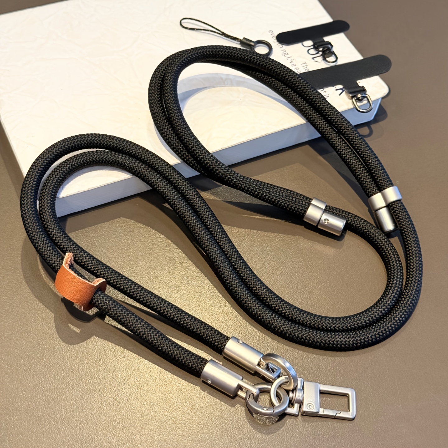 Image of 2026 Upgraded Dual-adjustable Phone Lanyard, Crossbody/shoulder Bag, Durable Neck Strap Camera Accessory, Outdoor Travel Anti-theft Phone Chain