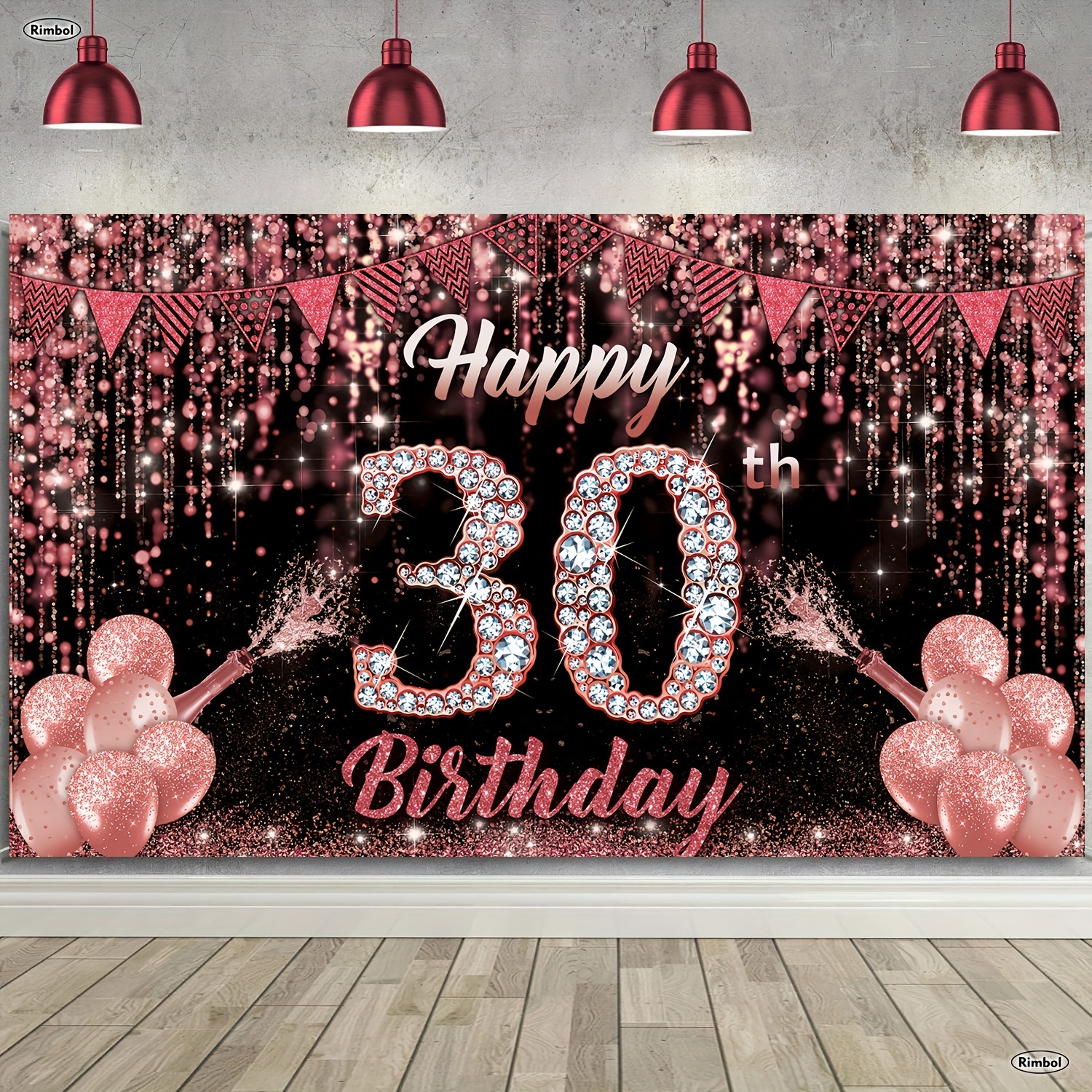 16. Geburtstag Dekoset Schwarz & Silber – Inkl. Banner, Ballons, Wimpelkette & Folienballon Für Jungen & Mädchen