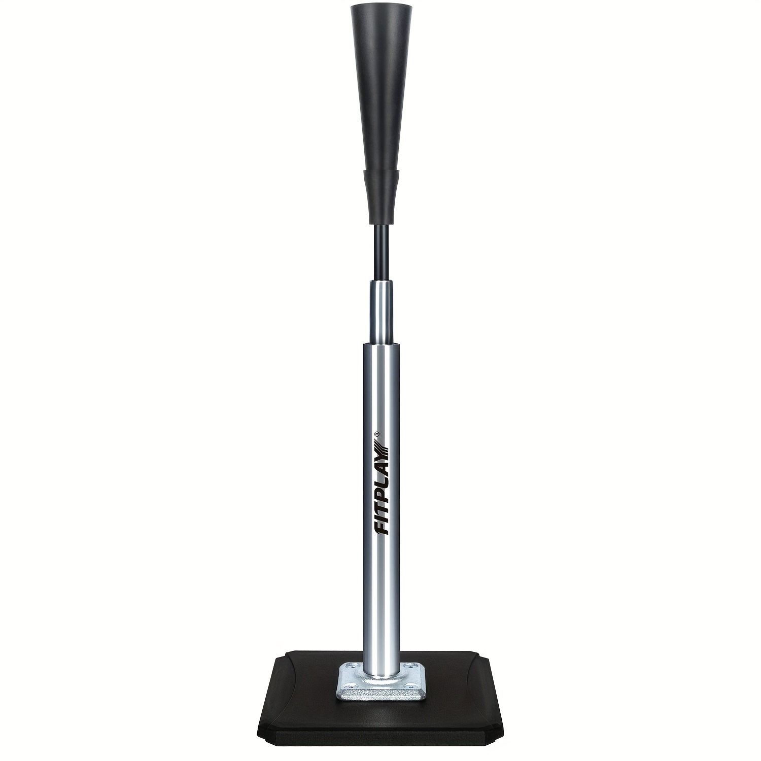 TEMU Adjustable Portable Batting Tee For Baseball And Softball, Ranging From 24 To 46 Inches In Height, Suitable For Kids And Adults, Features A And